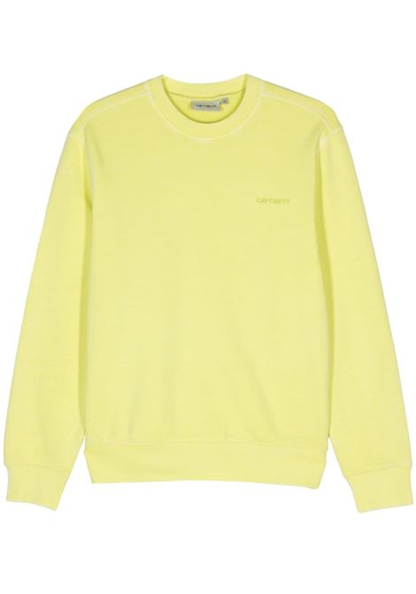 duster script sweat man lime in cotton CARHARTT WIP | I03306529T.GD
